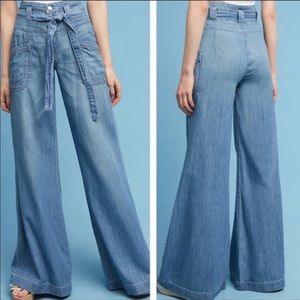 Pilcro & the Letter Press Wide Leg Jeans